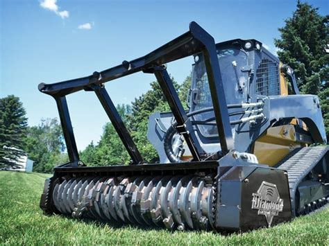 skid steer tree forestry mulcher|best skid steer drum mulcher.